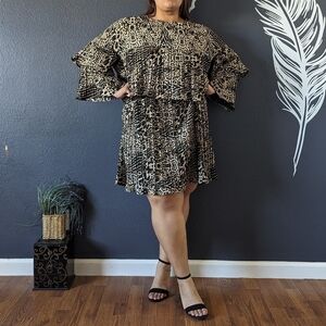 Simply Be Animal Print Dress